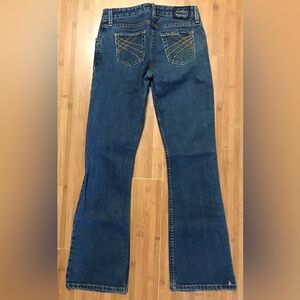 Levis and Strauss Signature Low Rise Slim Bootcut Juniors 3